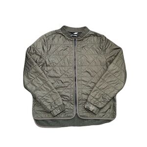 Holden Bomber Liner Jacket Women's Medium Lightweight Polartec Olive Green